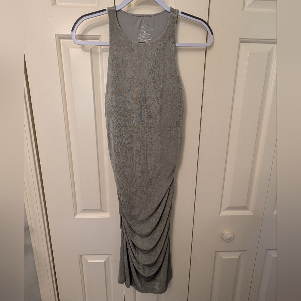 Klassy Network Sleeveless Backless Brami Dress